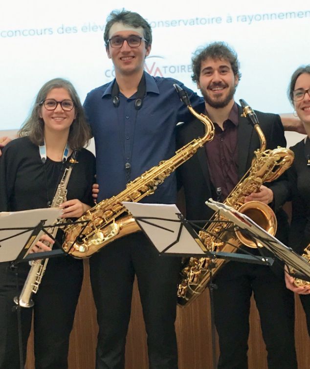 Quatuors de saxophones du conservatoire de Lyon