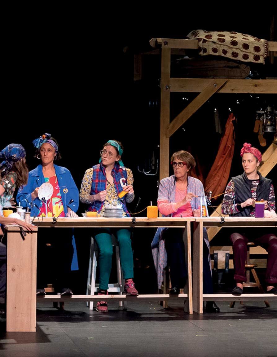 La Révolte des Canuts création mai 2021 (spectacle issu du projet participatif Écho de la Fabrique